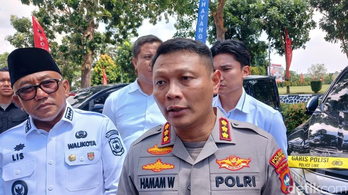 Kapolresta Tanjungpinang, Kombes Hamam Wahyudi. (Alamudin Hamapu/detikSumut)