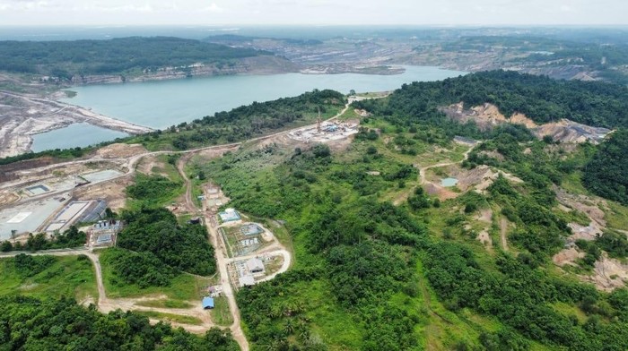 Lokasi insiden semburan gas disertai api di Sangasanga, Kutai Kartanegara. Foto: Dokumentasi Jatam Kaltim