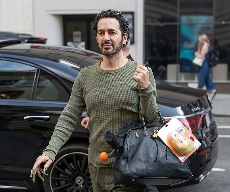 NEW YORK, NEW YORK - JUNE 30: Fashion designer Marc Jacobs arrives to the Marc Jacobs 2026 Fashion Show at New York Public Library on June 30, 2025 in New York City. (Photo by Gilbert Carrasquillo/GC Images)