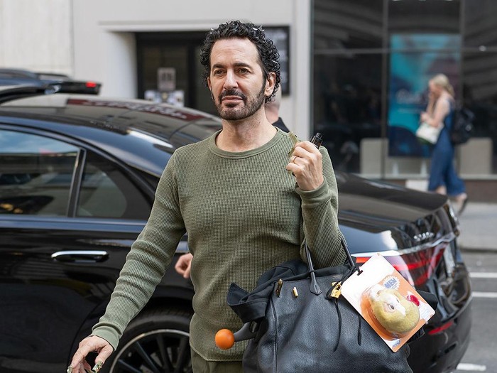 NEW YORK, NEW YORK - JUNE 30: Fashion designer Marc Jacobs arrives to the Marc Jacobs 2026 Fashion Show at New York Public Library on June 30, 2025 in New York City. (Photo by Gilbert Carrasquillo/GC Images)