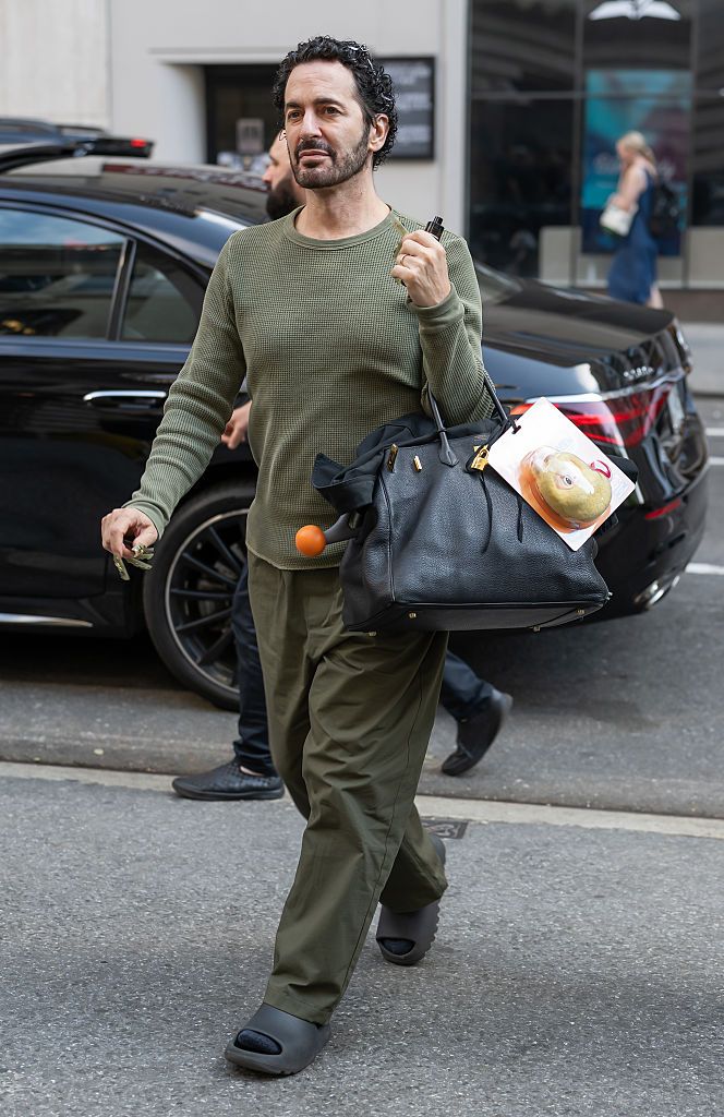 NEW YORK, NEW YORK - JUNE 30: Fashion designer Marc Jacobs arrives to the Marc Jacobs 2026 Fashion Show at New York Public Library on June 30, 2025 in New York City. (Photo by Gilbert Carrasquillo/GC Images)