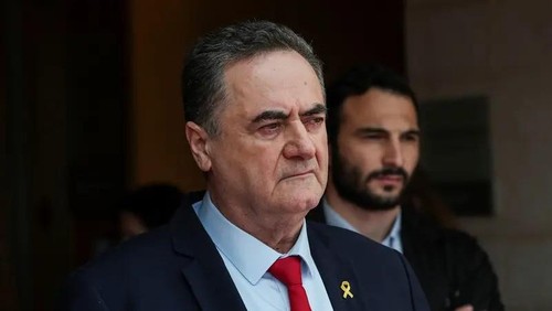 Israeli Foreign Minister Israel Katz looks on in Jerusalem, November 7, 2024. (File photo: Reuters)