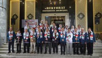 Ketua Umum DPN BSMI Muhamad Djazuli Ambari, SKM, M.Si., mengatakan Universitas Brawijaya (UB) merupakan kampus pertama yang mengirimkan tim dokter di Gaza. Relawan dokter yang akan diberangkatkan telah diberi pengarahan untuk menyiapkan mental dan fisik, termasuk kemungkinan kekurangan makan selama di lokasi. Foto: Dok. Universitas Brawijaya
