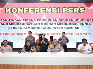 2 Pembunuh Wanita di Riau Rampok Duit Arisan Puluhan Juta