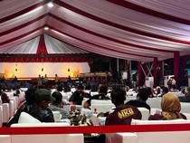 2.795 Orang Hadiri Wayang Kulit Polri Lakon Amartha Binangun Malam Ini