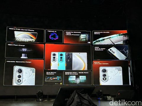 Rangkuman spesifikasi Tecno Pova Curve 5G