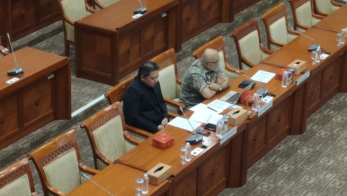 Rapat di Komisi III DPR RI (Dwi/detikcom)