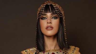 Adu Gaya Tasya Farasya & Tasyi Athasyia Jadi Cleopatra, Beda Gaya Makeup