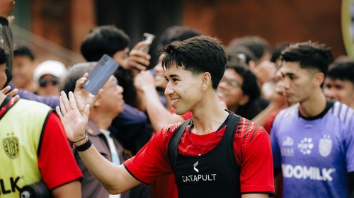 Gelandang muda Bali United, I Made Tito Wiratama.