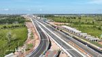 Penampakan dari Udara Proyek Tol Palembang-Betung Struktur