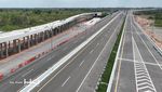 Penampakan dari Udara Proyek Tol Palembang-Betung Struktur