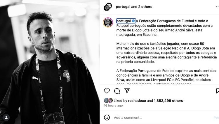 Tribute Jota Tribute Jota