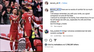 Kematian Diogo Jota Bikin Sedih Manchester United Sampai Ronaldo