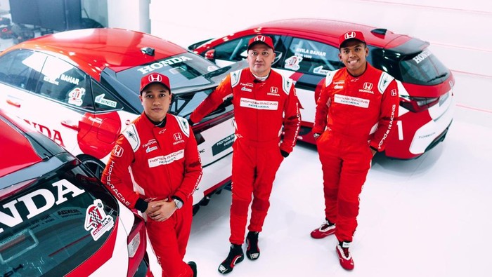 Trio Honda Racing Indonesia bakal tampil di Mandalika Festival of Speed (MFoS) 2025, 19-20 Juli.