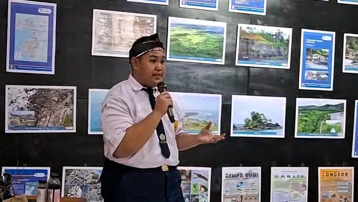 Arjuna siswa kelas 9, SMPN 1 Surade
