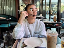 Potret Agnez Mo Saat Sarapan dan Makan Malam Romantis