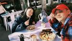 Potret Agnez Mo Saat Sarapan dan Makan Malam Romantis