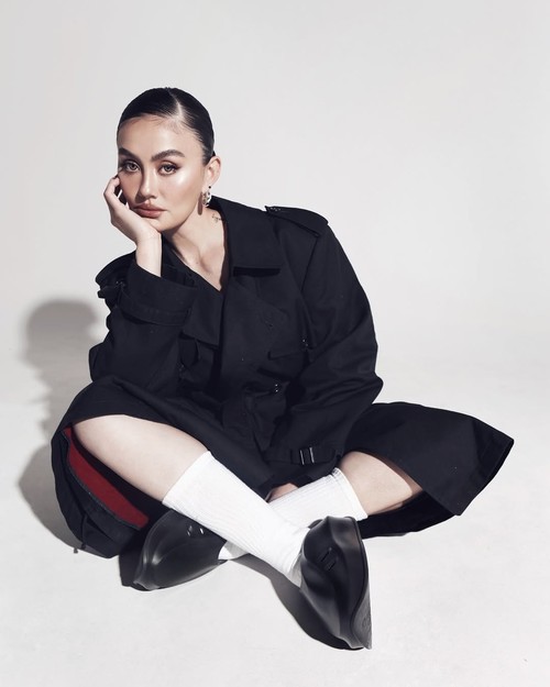 Unggahan Agnez Mo di Instagram saat momen makan di restoran