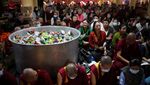 Doa di Dharamshala Rayakan Ulang Tahun Dalai Lama