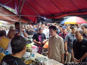 Kala Gibran Blusukan di Bali: Nonton PKB-Borong Bubur 10 Bungkus