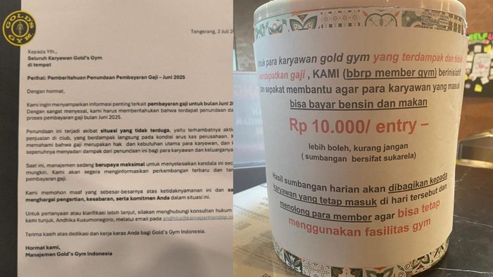 Member Golds Gym Sampai Buka Donasi, Ikut Bayar Hak Karyawan agar Klub Tak Tutup