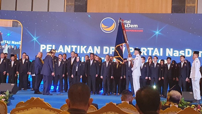 Herman Deru kembali dilantik menjadi Ketua DPW NasDem Sumsel
