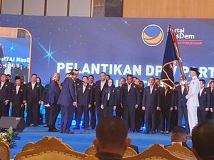 Herman Deru Nakhodai NasDem Sumsel, Ini Pesan Surya Paloh