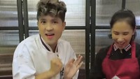 Mengobati rasa rindu akan kampung halaman, Jirayut punya cara unik. Datang dan makan ke restoran Thailand dilakukan untuk memanjakan lidahnya. Foto: Instagram/@jirayutdaa4official