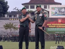 Mayjen Achiruddin Resmi Gantikan Mayjen Deddy Jabat Pangdam IV/Diponegoro