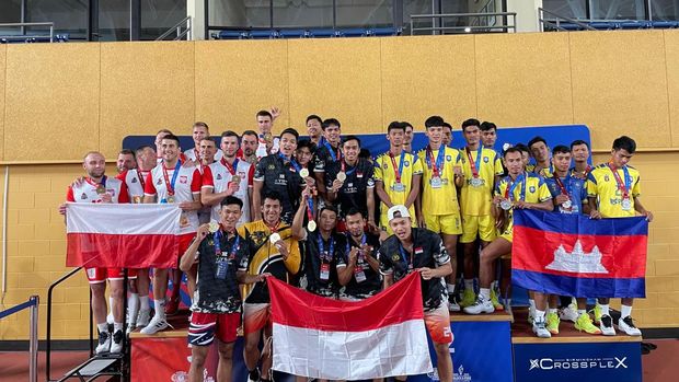 Kontingen RI di WPFG 2025 Alabama, Amerika Serikat (AS), Kamis (3/7/2025).