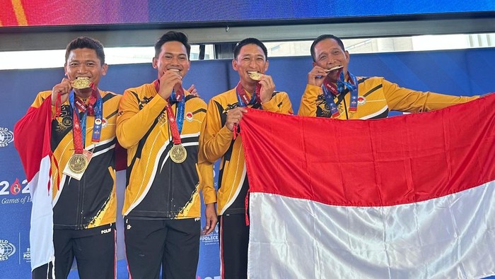 Kontingen RI di WPFG 2025 Alabama, Amerika Serikat (AS), Kamis (3/7/2025).