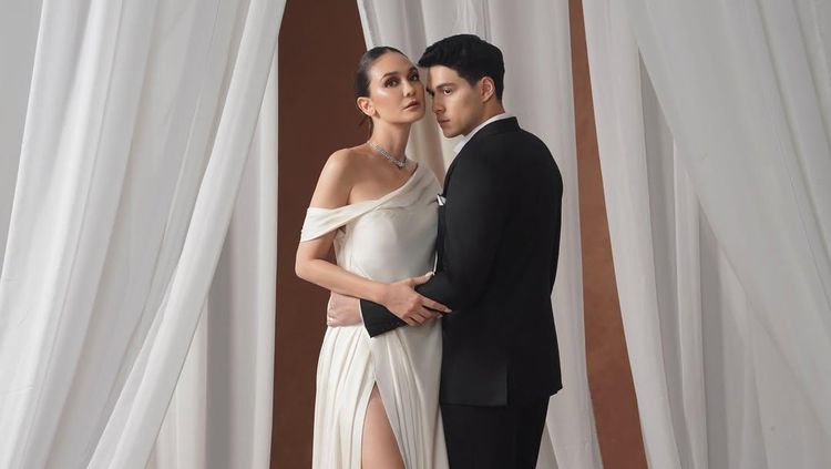 7 Inspirasi Foto Pre-wedding Gaya Elegan dari Luna Maya dan Maxime Bouttier