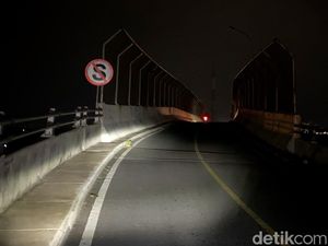 Gelapnya Jembatan di Perbatasan Kota dan Kabupaten Bandung