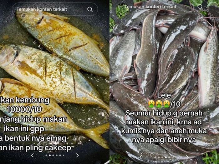 Ngakak! Wanita Ini Ogah Makan Ikan yang Wajahnya Jelek