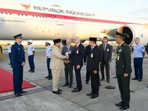Prabowo Tiba di Rio de Janeiro, Disambut Upacara Kehormatan Militer
