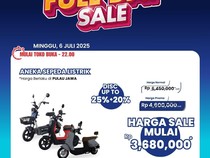 Video: Sepeda Listrik di Transmart Full Day Sale Cuma Rp 3 Jutaan!
