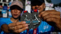 Ribuan pelari berkumpul sejak pagi di Jakarta untuk mengikuti kegiatan lari amal bertajuk Berlari Bersama Teman Tuli.