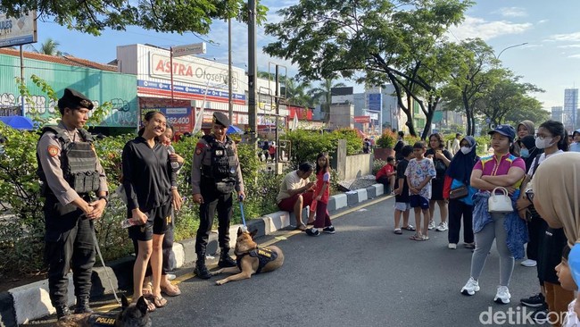 Cuma di Depok, Lalin Dibuka Usai CFD Bak Balapan