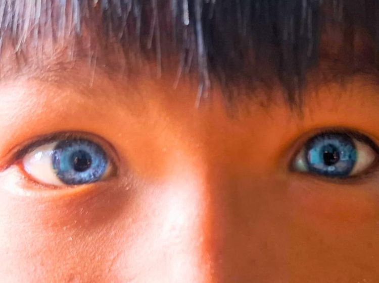 Sorot Mata Arjuna yang Biru Penuh Pesona