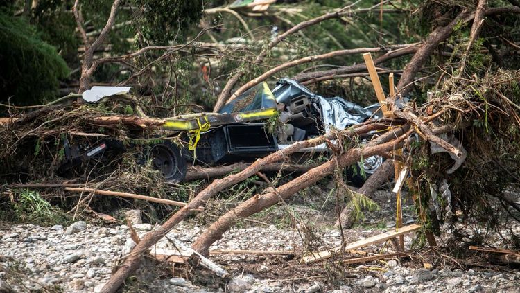 Banjir Bandang Bikin Kawasan Texas Porak Poranda