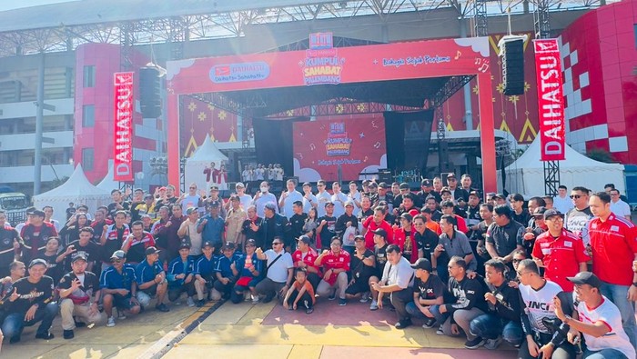 Daihatsu Kumpul Sahabat Palembang sukses digelar di Jakabaring Sport City, Kota Palembang pada Minggu (6/7/25).