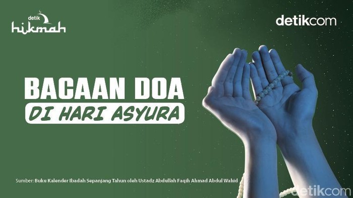 Infografis Doa Asyura.
