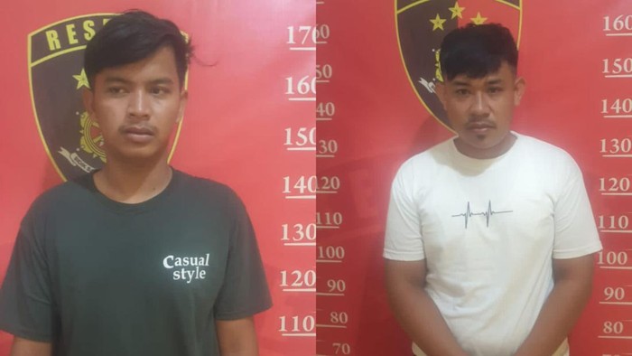 Dua pelaku penyebaran uang palsu di Deli Serdang