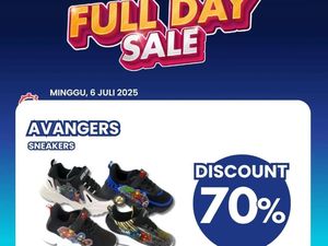 Full Day Sale Transmart Hari Ini, Tas-Sepatu Sekolah Diskon 70%