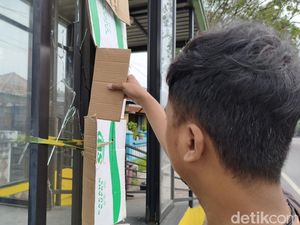 Dishub Buka Suara Soal Perusakan Halte Bus Trans Jatim di Sidoarjo