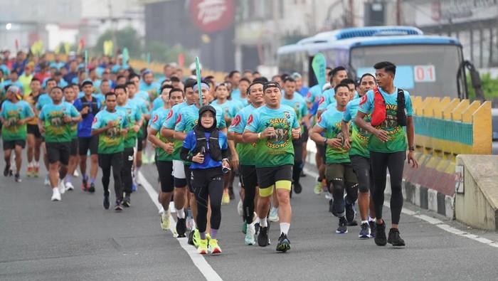 Ilustrasi Riau Bhayangkara Run 2025 (dok. Istimewa)