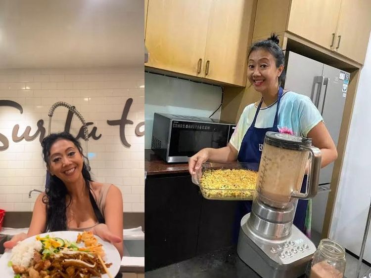 Asri Welas Ikut Kelas Masak Menu Thailand hingga Bikin Rendang
