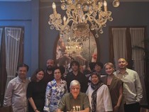 Keakraban BCL dan Tiko Aryawardhana saat Rayakan Ultah Ayah Ashraf