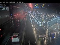 Ada Genangan Air, Ini Titik-titik Padat di Tol Dalkot