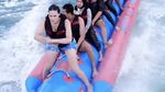 Aksi Luna Maya Ikutan Tren Aura Farming ala Penari Pacu Jalur